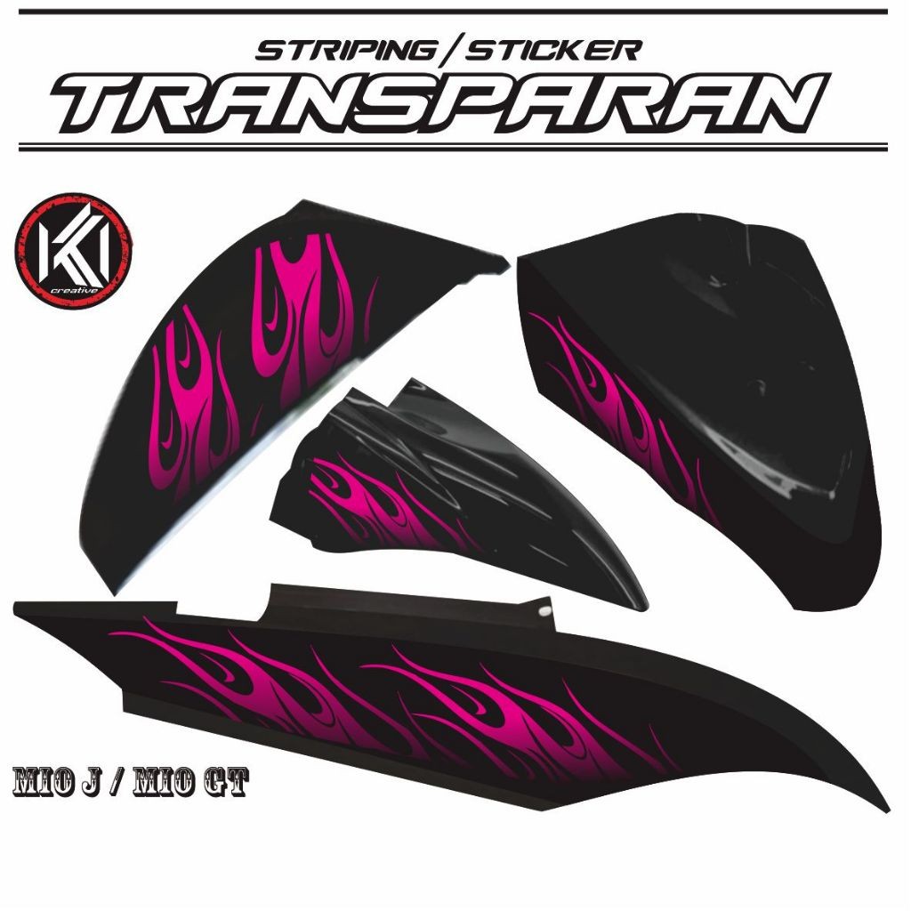 Jual VARIASI KEREN STRIPING STICKER TRANSFARAN/TRANSPARAN VARIASI NEW ...
