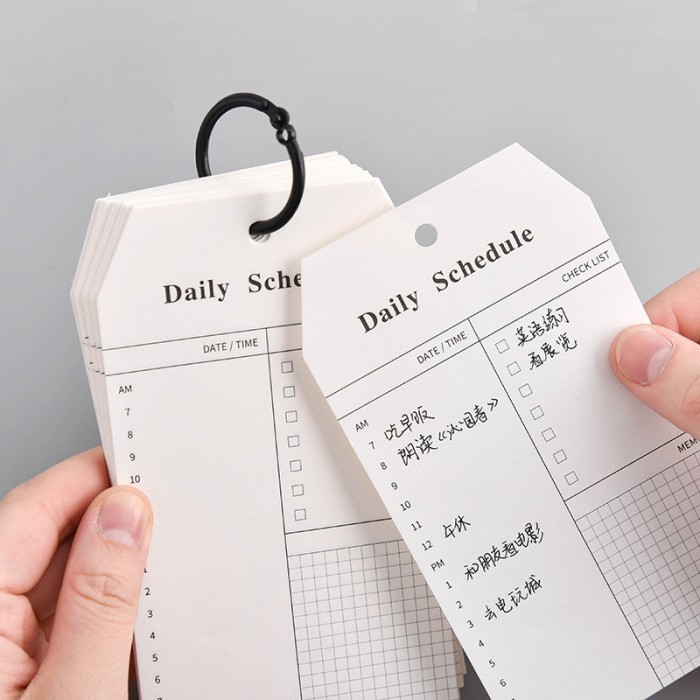 Jual Daily Planner Notepad Memopad Agenda Notes Tear Memo Catatan Isi ...