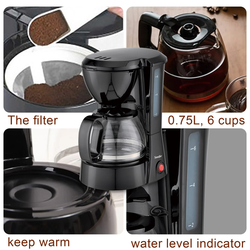 Jual [COD] Mesin Kopi Espresso Semi Otomatis Panel Pemanas Drip Coffee ...