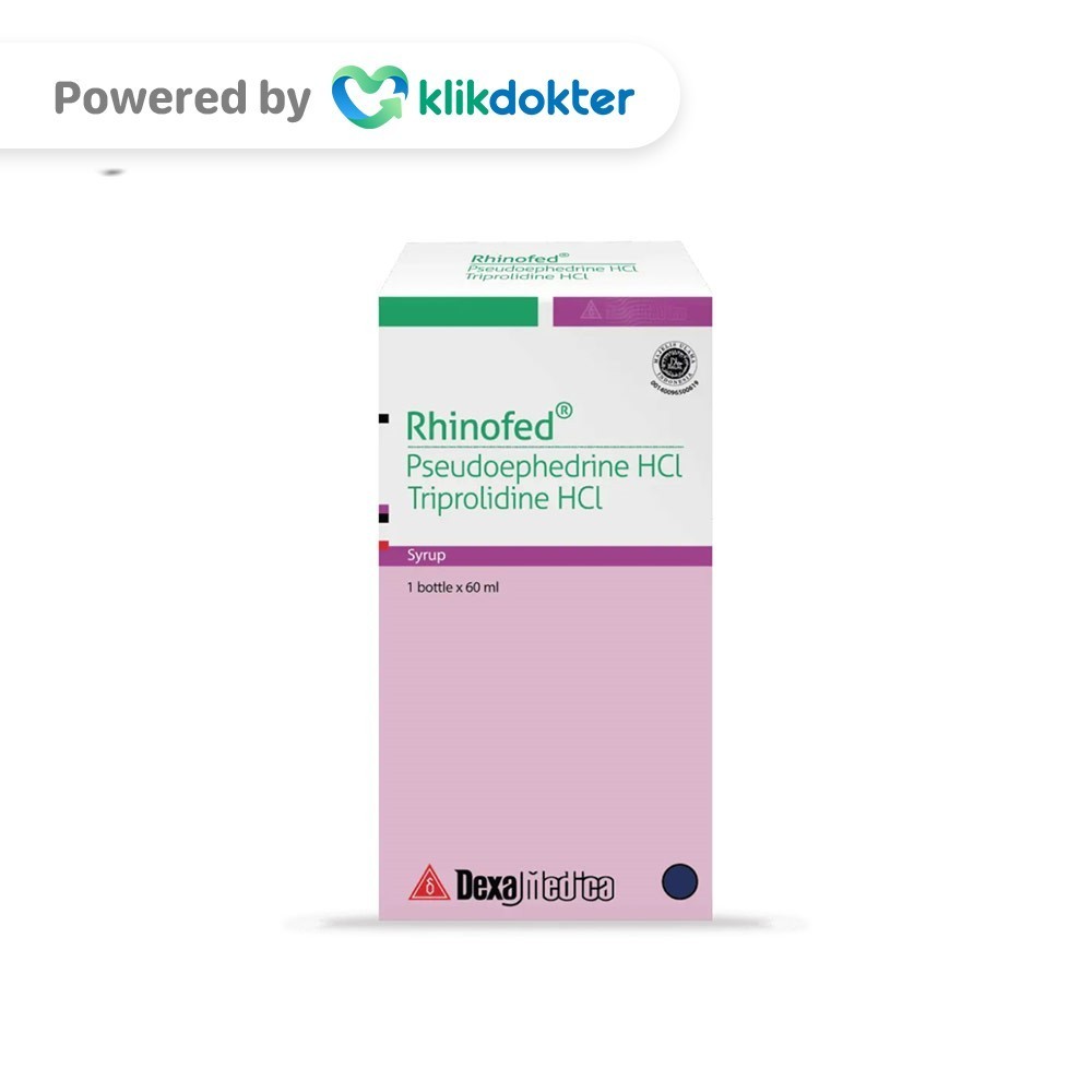 Jual Rhinofed Sirup 60ml | Shopee Indonesia