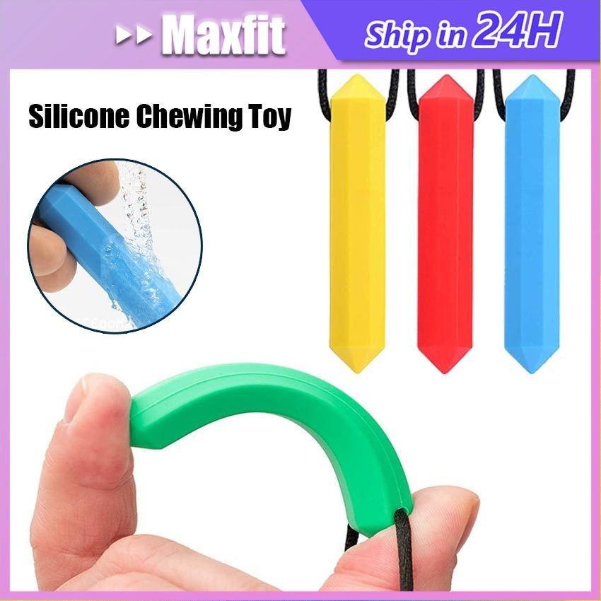 Jual Kalung Teether Bayi Gigitan Bayi Bpa Free Chewy Tube Grabber