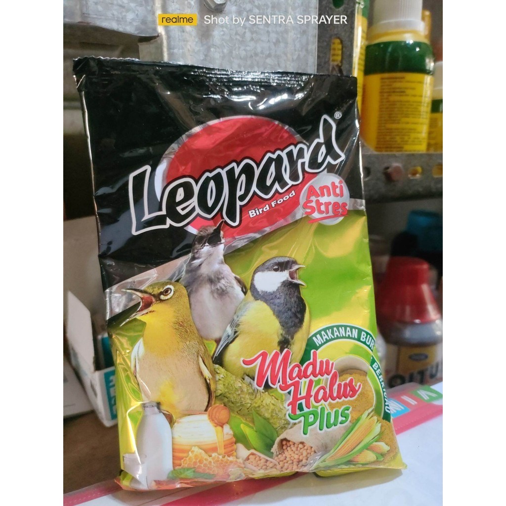 Jual Pakan Burung Kicau Leopard Kuning Madu Halus Plus | Shopee Indonesia