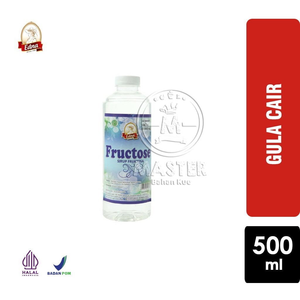 Jual Sirup Gula Cair EDNA Fructose Sugar Syrup [Botol 500ml] | Shopee ...