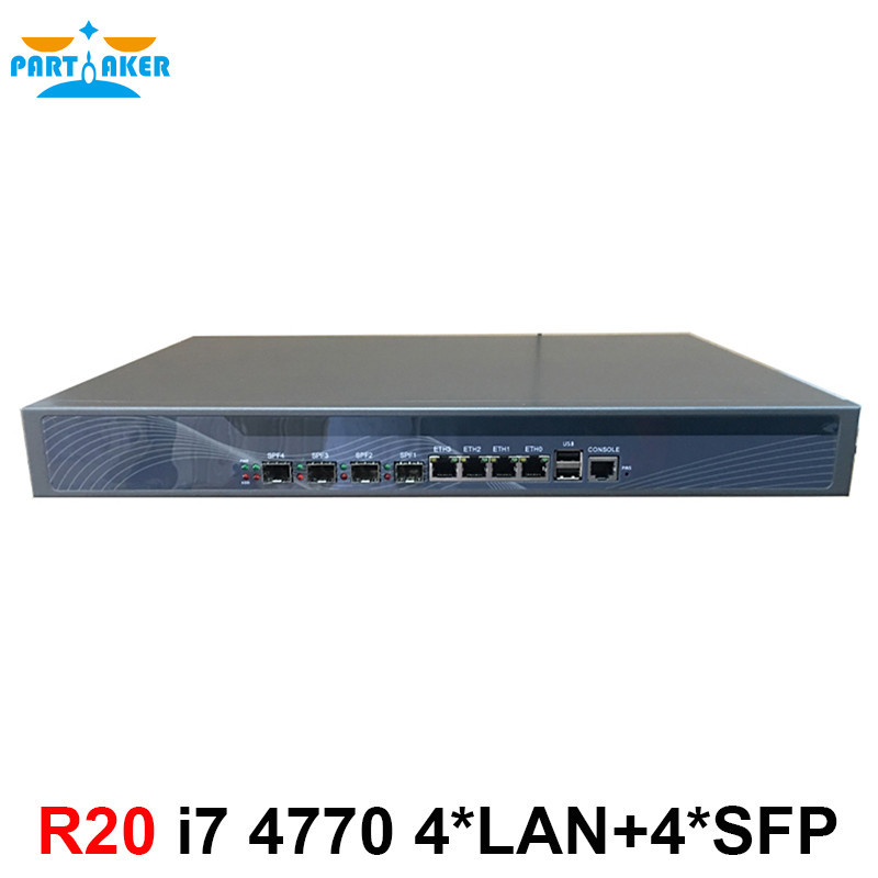 Jual Intel Z87 Quad Core i7 4770 Rack mount 1U Firewall with 4 Ports 4 ...