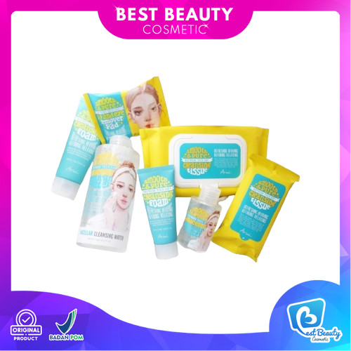 Ariul Smooth And Pure Cleansing Foam , Ariul Facewash / Micellar Cleansing Water / ariul Lip & Eye Remover Pads / ariul calming toner pad / ariul peeling toner pad / ariul cleansing tissue | Best Beauty Cosmetic