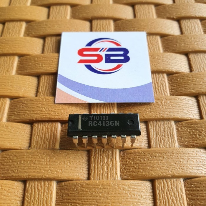 Jual IC RC 4136 N RC4136N KOMPONEN PART | Shopee Indonesia