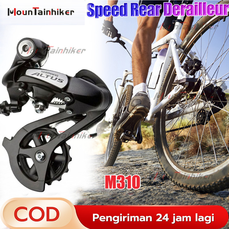 Speed Derailleur Shimano Altus M310 7/8-Speed Rear Derailleur