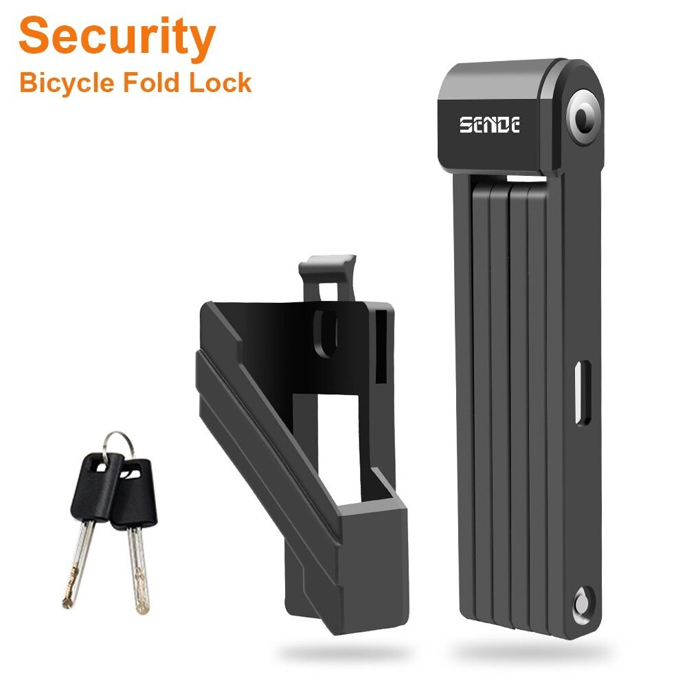 Jual Bike Foldable Lock Antitheft Electric EBike Chain Cable Padlock