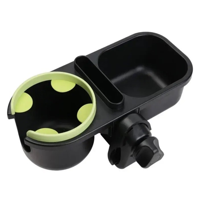 Jual 3in1 Green Stroller Cup Phone Holder Snack Pod Botol Susu Minum ...