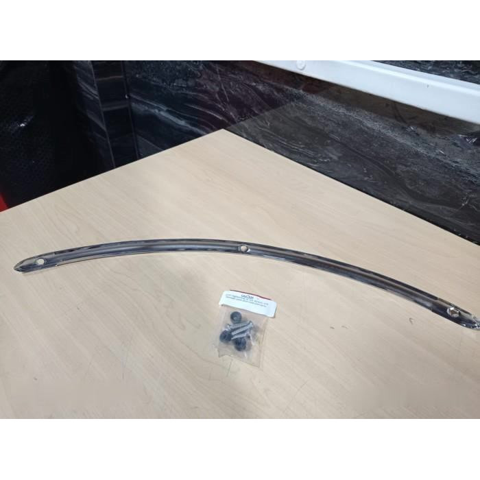 Stainless Steel Windshield Trim For Harley Davidson - Slotted Design For Street Glide, Electra Glide 1996-2013