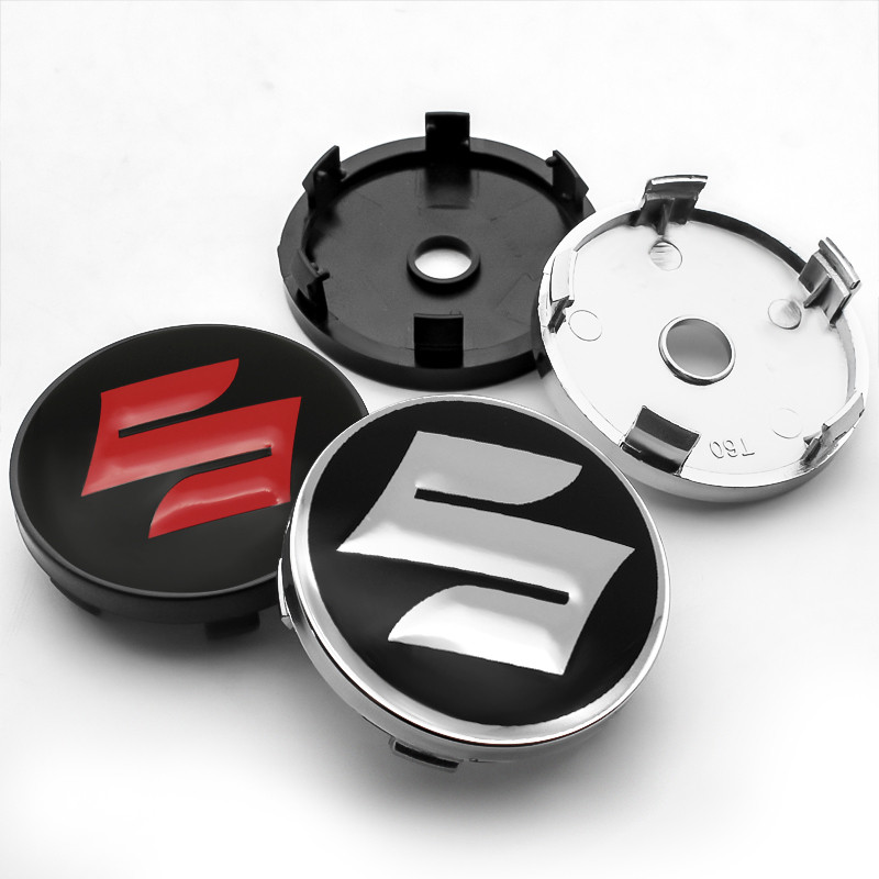 4-Pack 60mm Alpina Logo Wheel Center Hub Caps – Emblem Badge Decal Stickers For Car Wheels