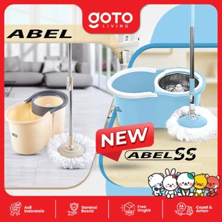 Goto Abel Alat Pel Lantai Pembersih Lantai Spin Mop Ultra