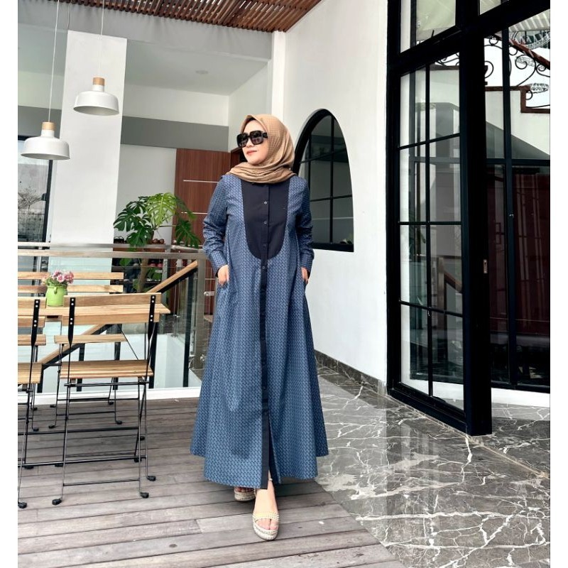 Jual newpromoterbatas KHAI MIDI DRESS BY ORIGINAL KORINA | Shopee Indonesia