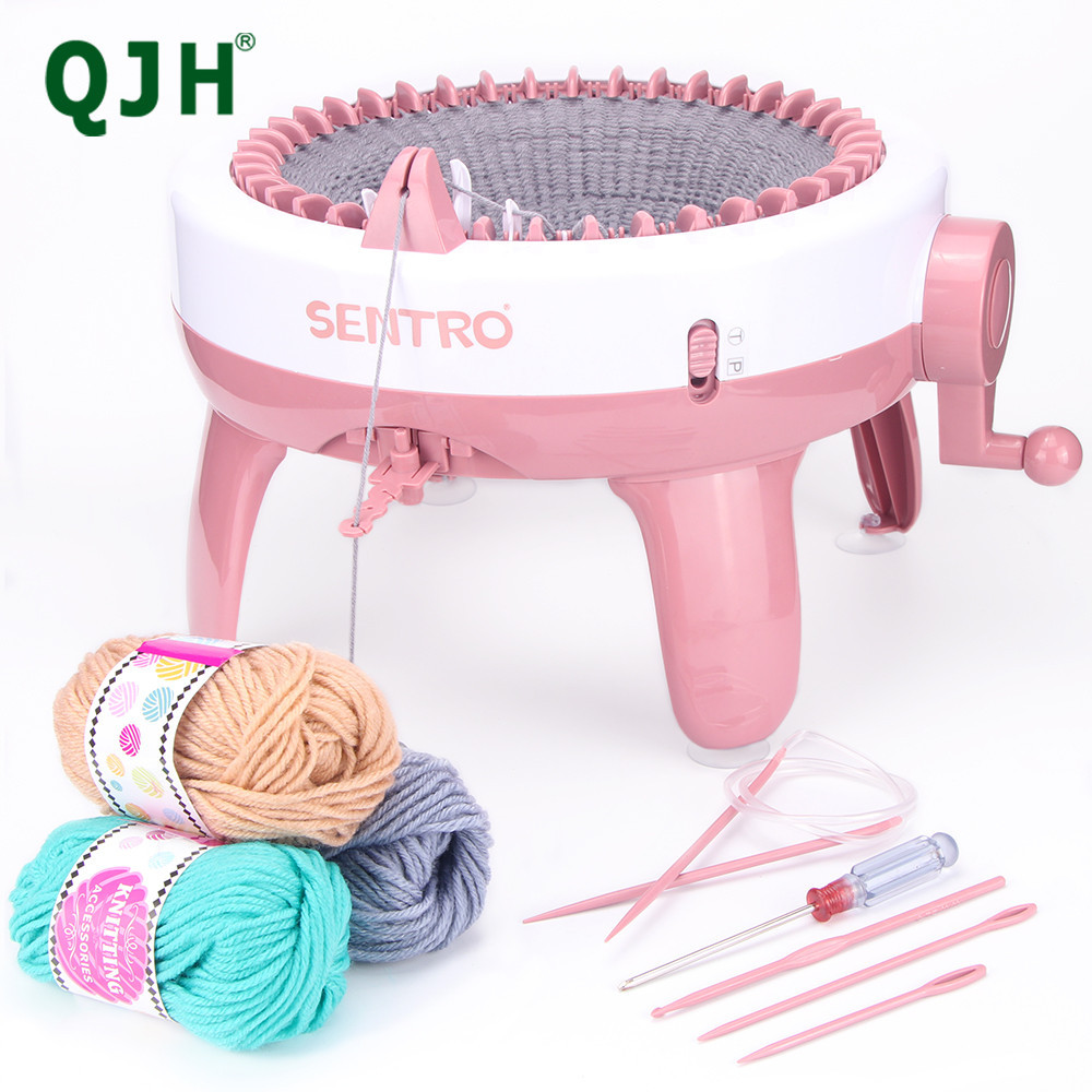 Jual Sentro Knitting Machine Craft Project 40 Needle Hand Knitting ...