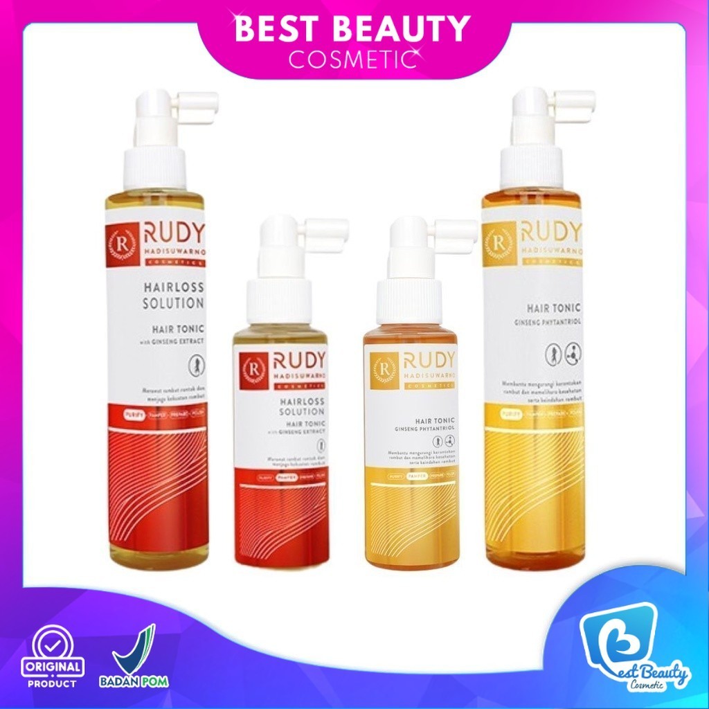 Jual Rudy Hadisuwarno Cosmetics Hair Tonic Hairloss Solution - 220ml ...