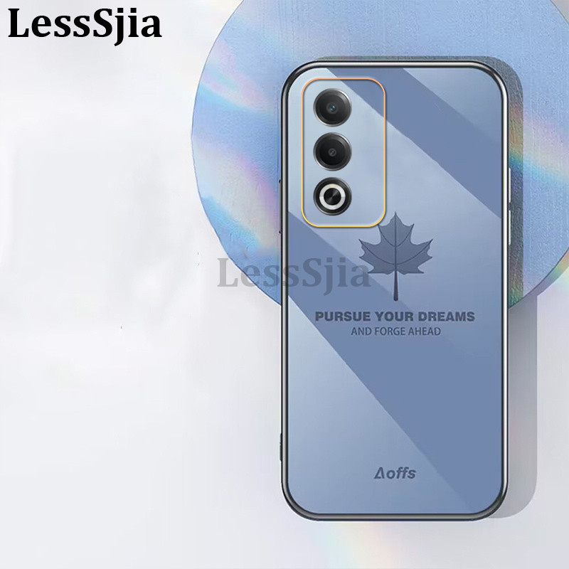 Jual Penutup Telepon OPPO A3 Pro untuk Logo Daun Maple Halus Casing ...