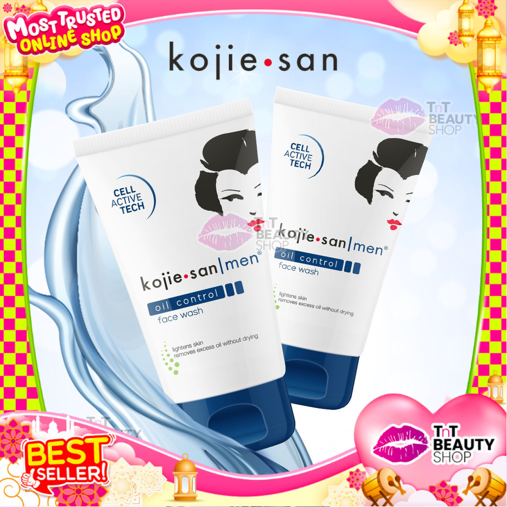 Kojie San Men Face Wash Lightening 125gr | TnT Beauty Shop