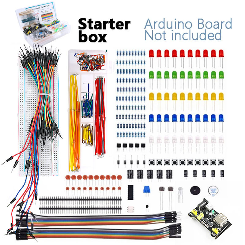 Jual DIY Project Starter Kit For Arduino UNO R3 Kit Electronic DIY Kit ...