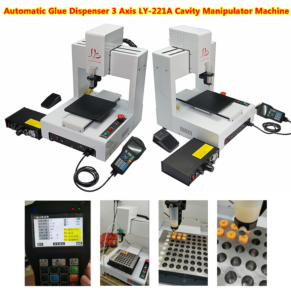 Jual New Automatic Glue Dispenser 3 Axis LY-221A Dispensing Machine ...