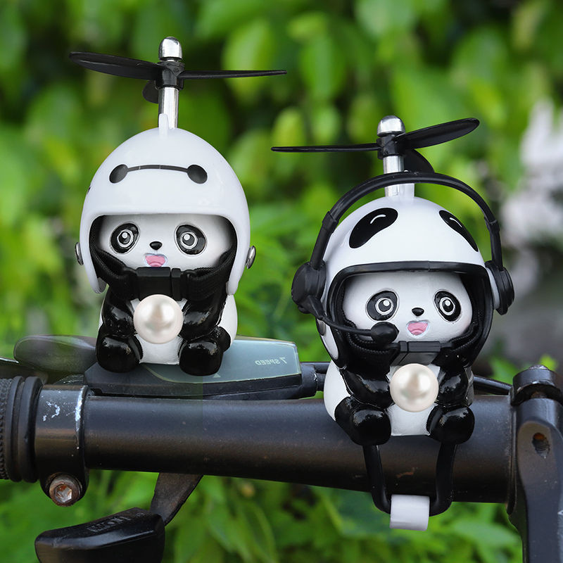 Jual Panda Helm Sepeda Listrik Sepeda Motor Aksesori Liontin Kecil ...