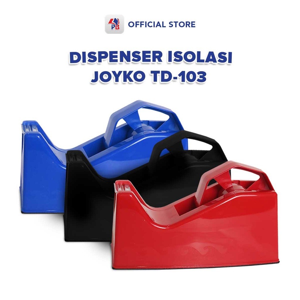 Jual Tape Dispenser Joyko TD 103 Tape Cutter Tempat Pemotong Lakban ...