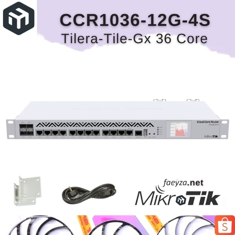 Jual MikroTik Routerboard CCR 1036 12G 4S | Shopee Indonesia