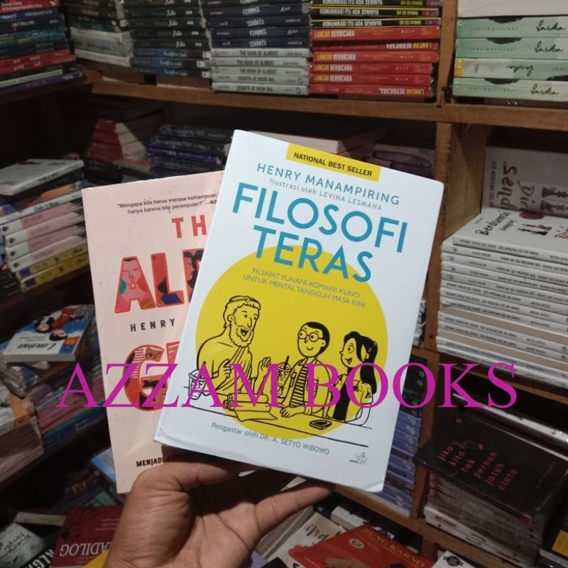 Jual PAKET 2 BUKU MOTIVASI - FILOSOFI TERAS DAN THE ALPHA GIRLS GUIDE ...