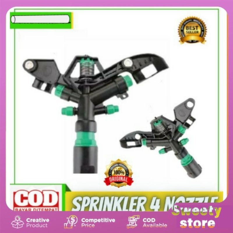 Jual Springkler Springkel Air Taman Impact Rain Gun Drat 1 SPRINGKER ...