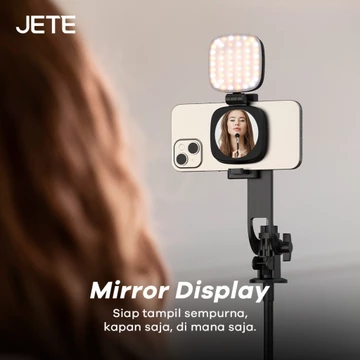 JETE Ring Light Selfie Magsafe RL2 For Smartphone HP LED Rechargeable Magnetic With 4 Light