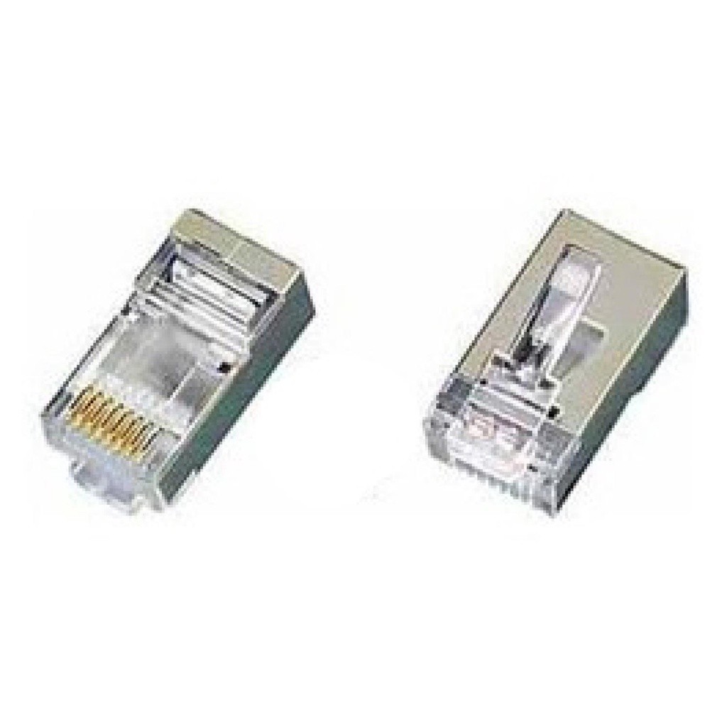 Jual ( Store8 BISA COD ) Kepala LAN RJ45 Cat6 Shielded 1 PCS | Shopee ...