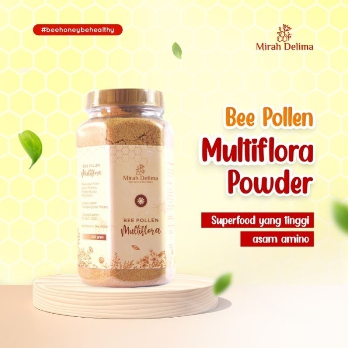 Jual Bee Pollen Powder - Tepung Bee Pollen - Natures Superfood ...