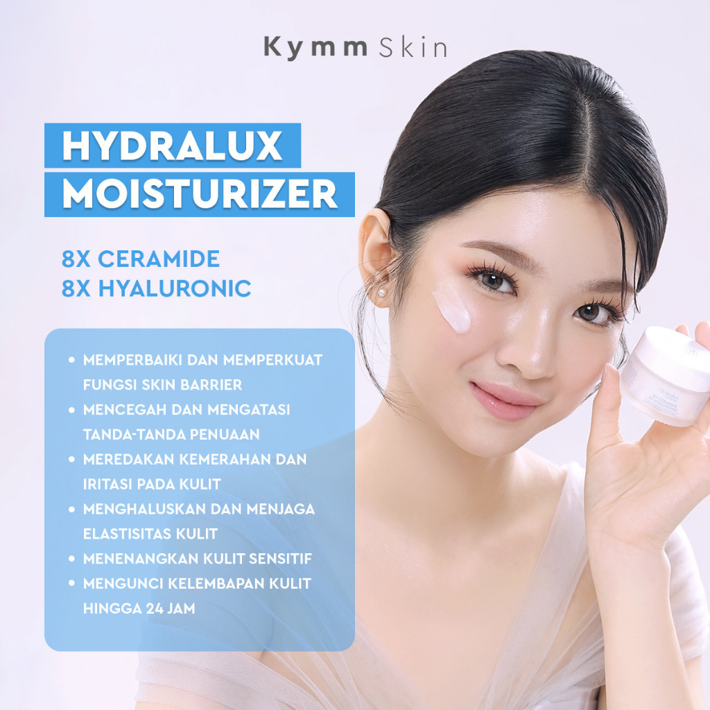 Jual KYMM SKIN Hydralux Moisturizer 8X Ceramide 8X Hyaluronic ...