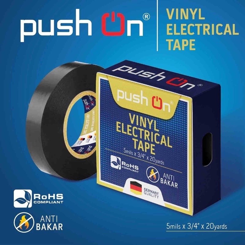 Jual ISOLASI LISTRIK PUSH ON / SOLASI LISTRIK / ISOLASI LISTRIK PVC ...