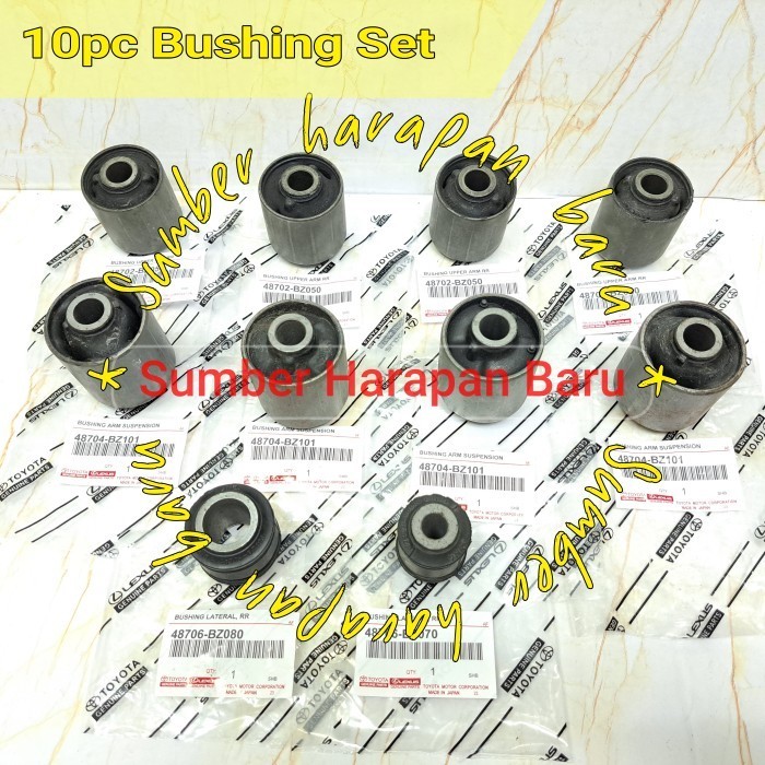 Jual Bushing Arm Belakang Set Upper Lower Atas Bawah dan Lateral Grand
