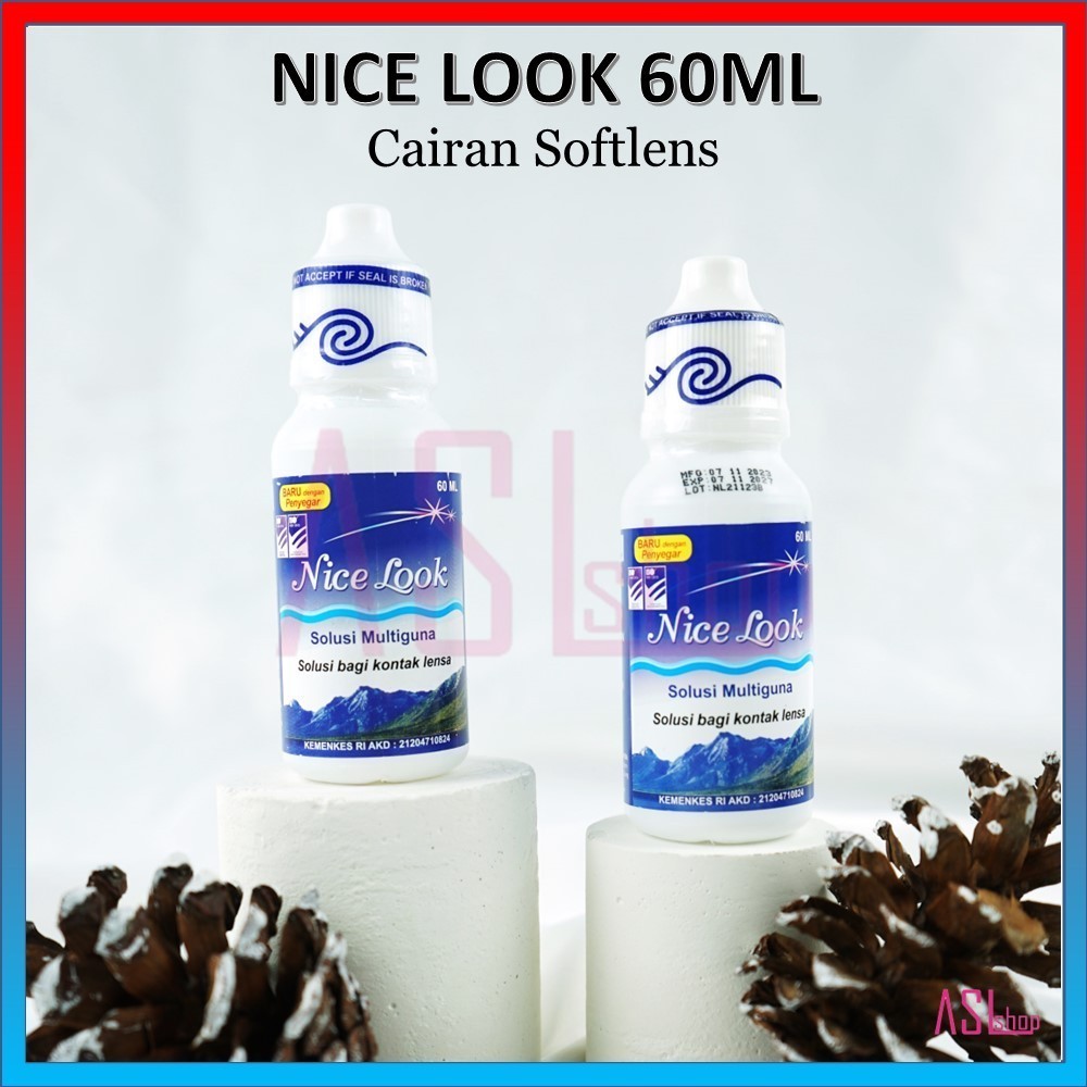 Jual CAIRAN SOFTLENS NICE LOOK 60 ML - AIR SOFLENS SOFLEN | Shopee ...