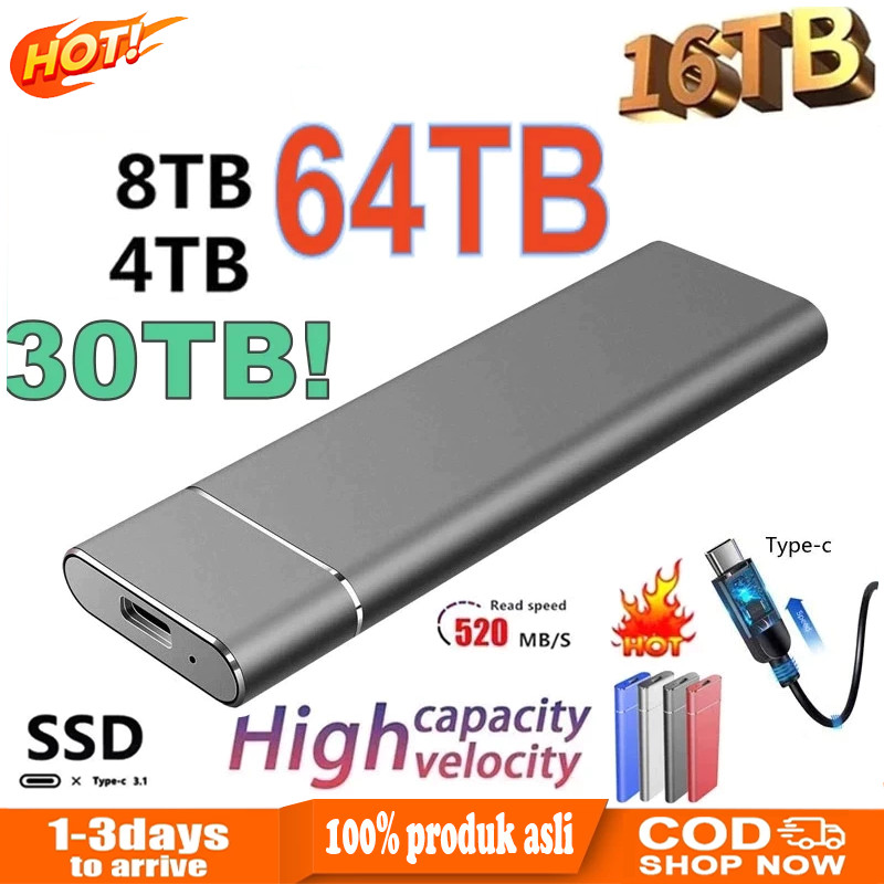 Jual SSD Laptop Portable SSD External SSD Eksternal dengan Kapasitas