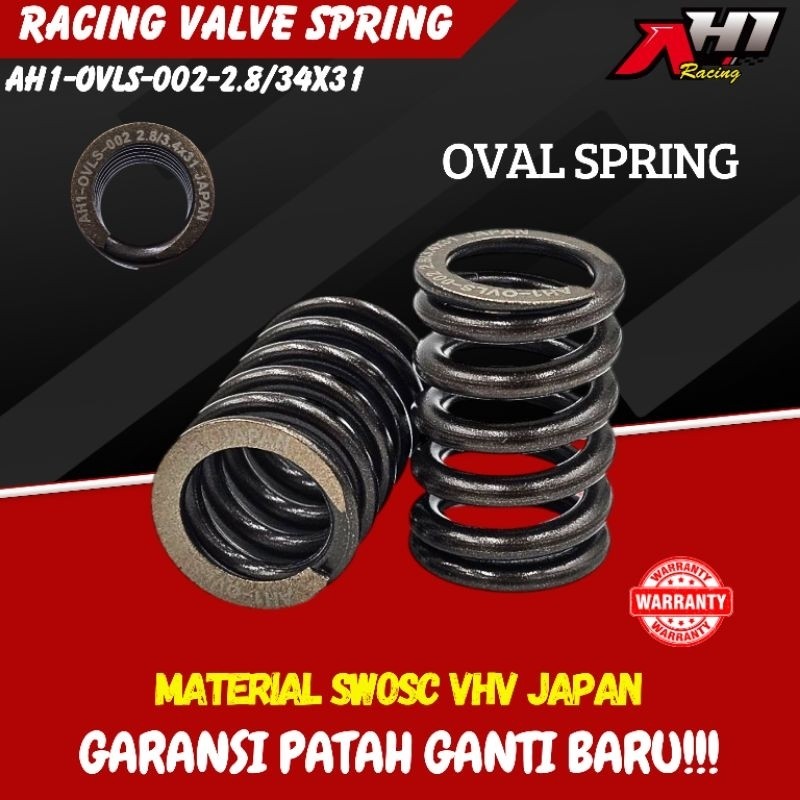 Jual PER KLEP OVAL AH1 RACING JUPITER Z VEGA GENIO SCOOPY VARIO 110 ...