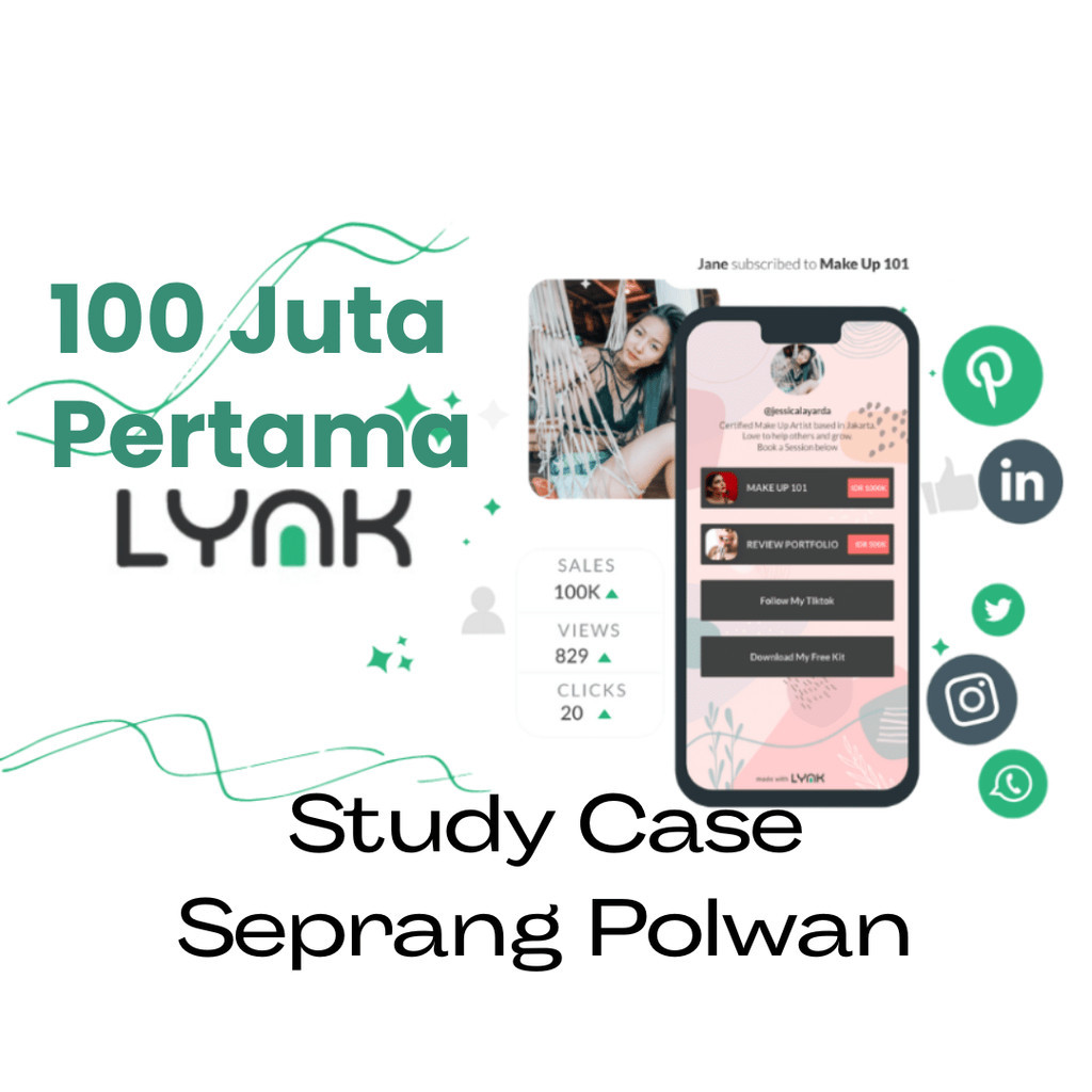 Jual 100 Juta Pertama Dari Lynk Study Case Seorang Polwan Jualan