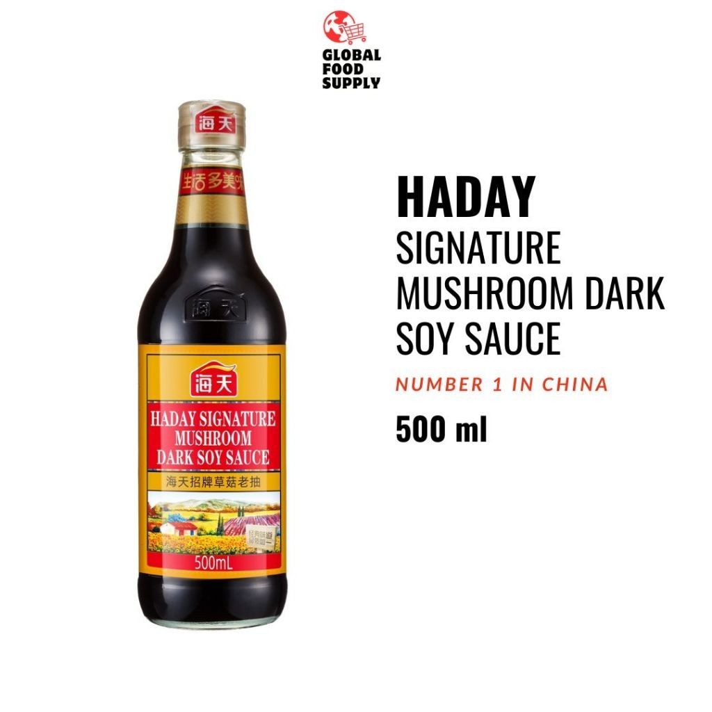 Jual Haday Signature Mushroom Dark Soy Sauce 500 ml | Shopee Indonesia