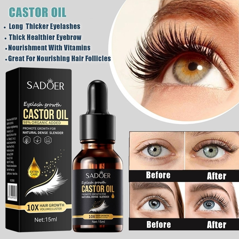 Jual Serum Bulu Mata Eyelash Dan Natural Castor Oil Hair Eyebrow