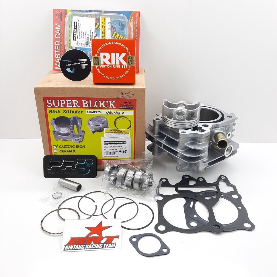 Jual Paket Bore Up Blok BRT PENDINGIN GANDA Vario 125 Vario 150 Pcx 150 ...
