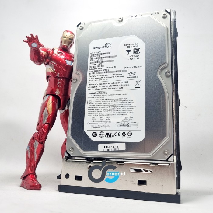 Jual HDD SATA 500GB 3Gbps 3.5Inch Seagate ST3500630NS | Shopee