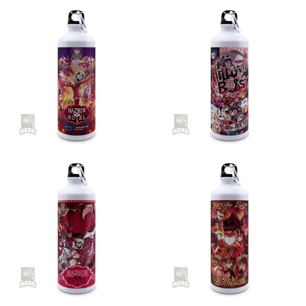 Jual Botol Sport Helluva Boss Hazbin Hotel pscr01 | Shopee Indonesia