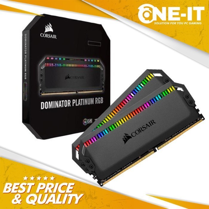 Jual RAM DOMINATOR PLATINUM RGB 32GB (2 x 16GB) DDR4 3200MHz C16 Black ...
