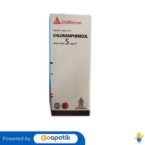 Jual Chloramphenicol Ogb Ferron Mg Ml Tetes Mata Ml Botol Shopee Indonesia