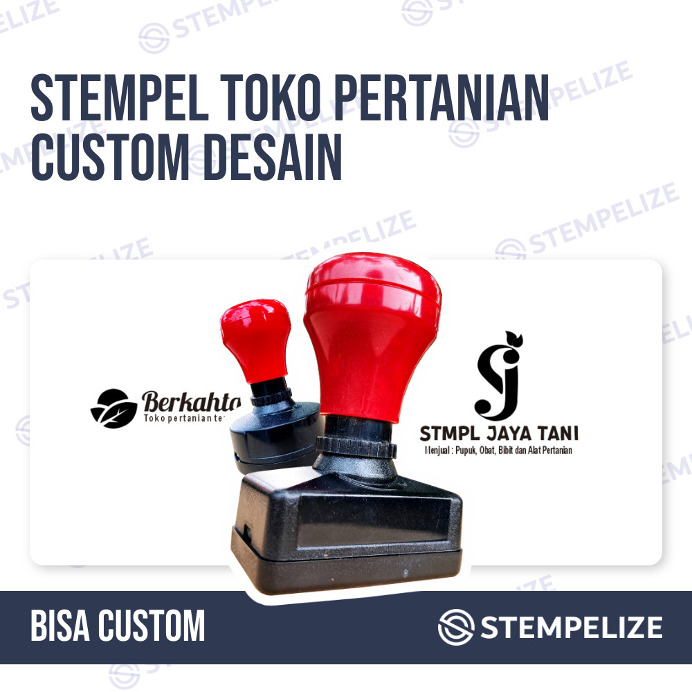 Jual Stempel Toko Pertanian Custom Desain | Shopee Indonesia