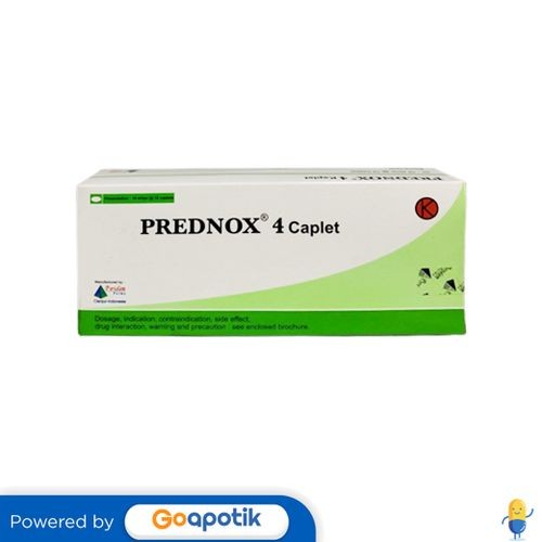 Jual Prednox 4 Mg Box 100 Kaplet | Shopee Indonesia