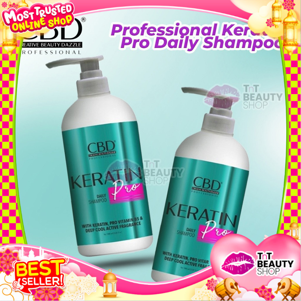 CBD Professional Keratin Pro Daily Shampoo - 1000ml - 250ml | TnT Beauty Shop