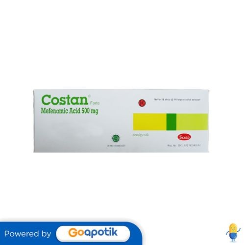 Jual Costan Forte 500 Mg Box 100 Kaplet | Shopee Indonesia