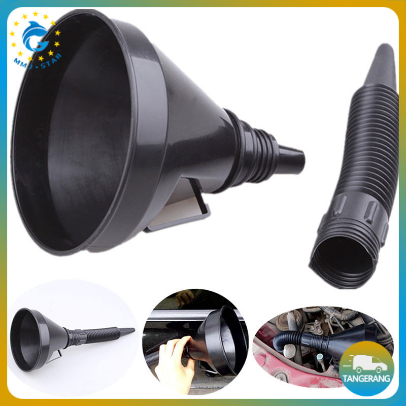 Jual 35cm Corong Model Panjang Minyak Bensin Mobil Motor Ganti Oli Air ...